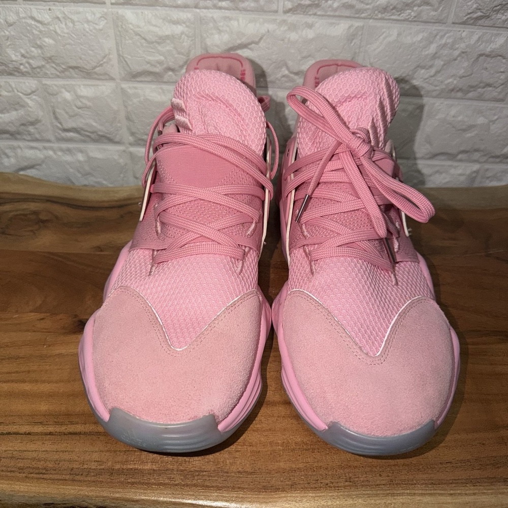 Adidas Harden Vol 4 Pink Lemonade F97188 Men's Size 12.5 Rare Basketball